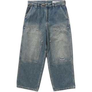 BAPE BLACK SS26 Jeans Men's Light Blue Moderate Cargo Pants