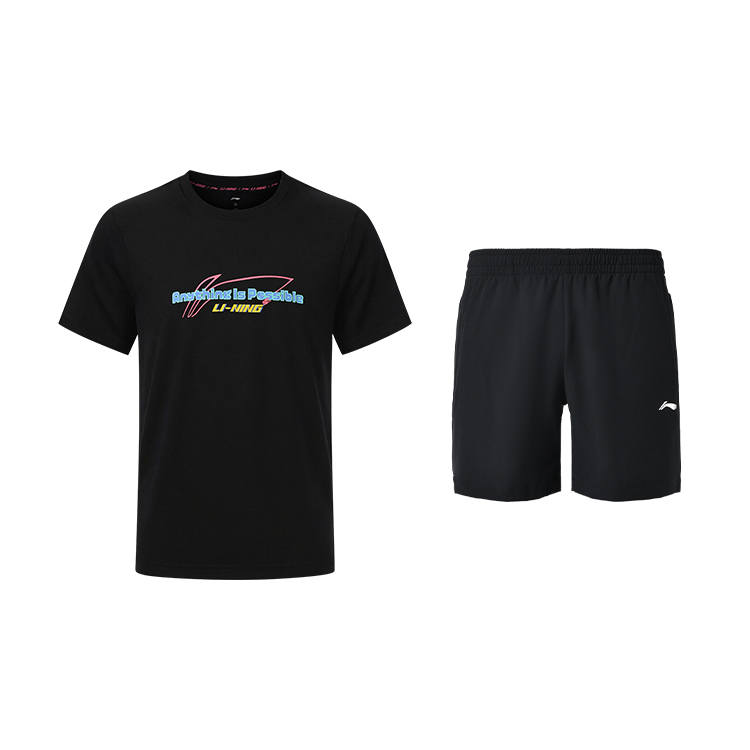 Li-Ning Li Ning Casual Sportswear Unisex Black