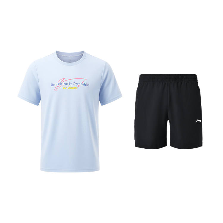 Li-Ning Li Ning Casual Sportswear Unisex Pinwheels Blue Black