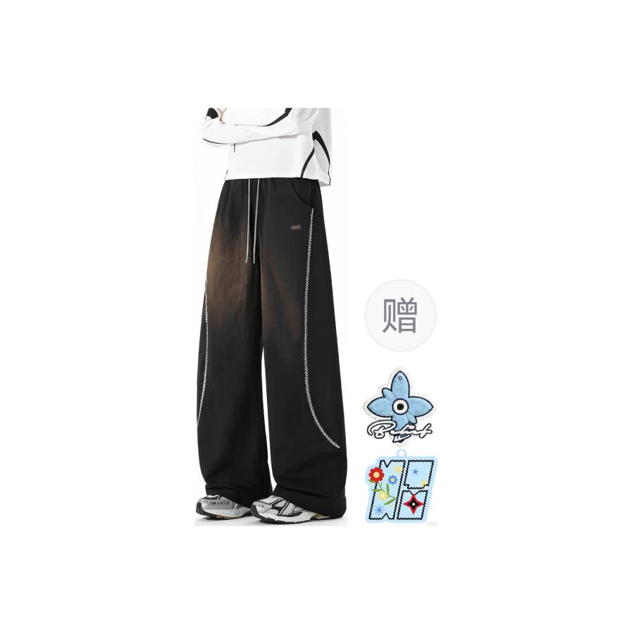 WARRIOR Casual Pants Unisex Moderate Straight Fit Pants