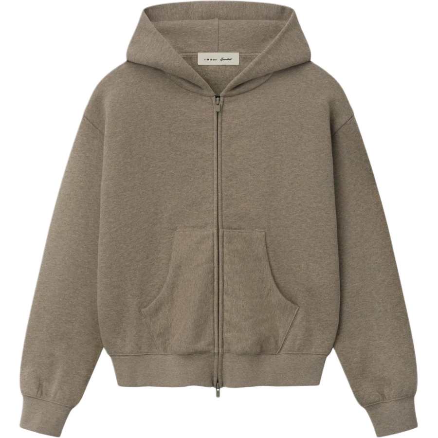 Fear Of God Essentials SS26 Women'ss Classic Full Zip Hoodie Sweatshirt Women's