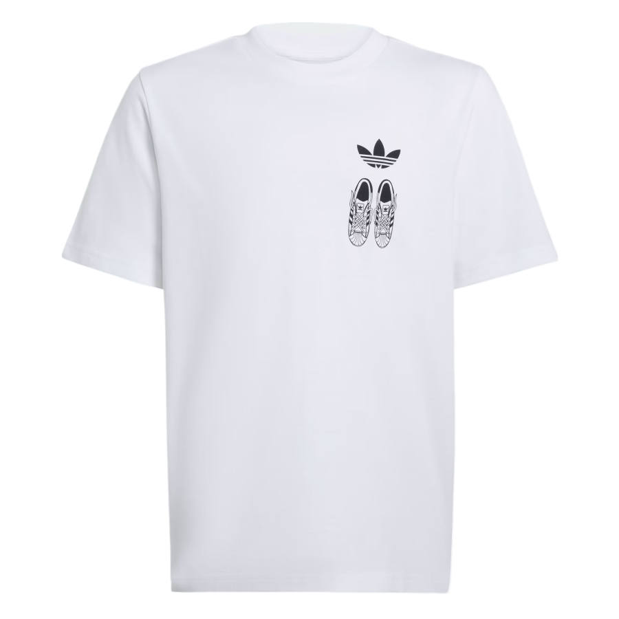 Adidas Originals Kids T Shirts Crew Neck Moderate