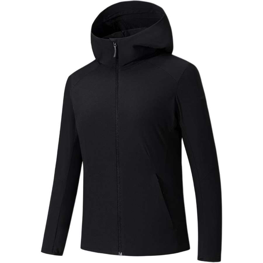 ANTA Jackets Women's Black Hooded Moderate Other