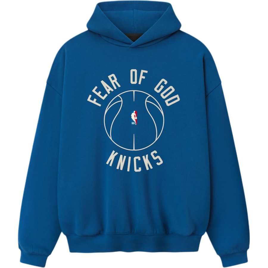 Fear Of God Essentials NBA SS26 Knicks X Barkley Hendricks 90s Hoodie Sweatshirt Unisex