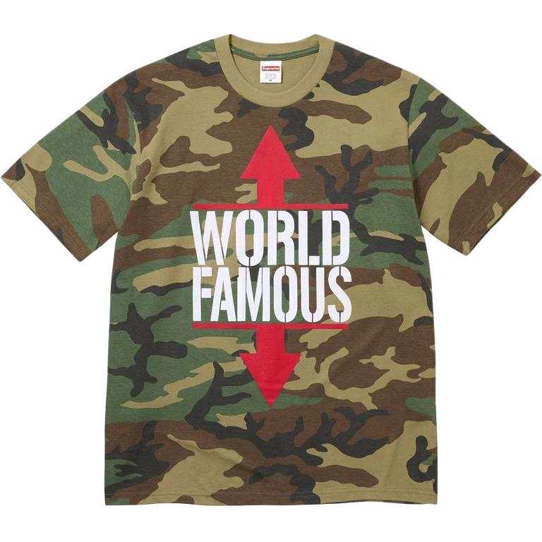 Supreme Supreme SS26 WEEK1 World Famous Tee T Shirt Unisex