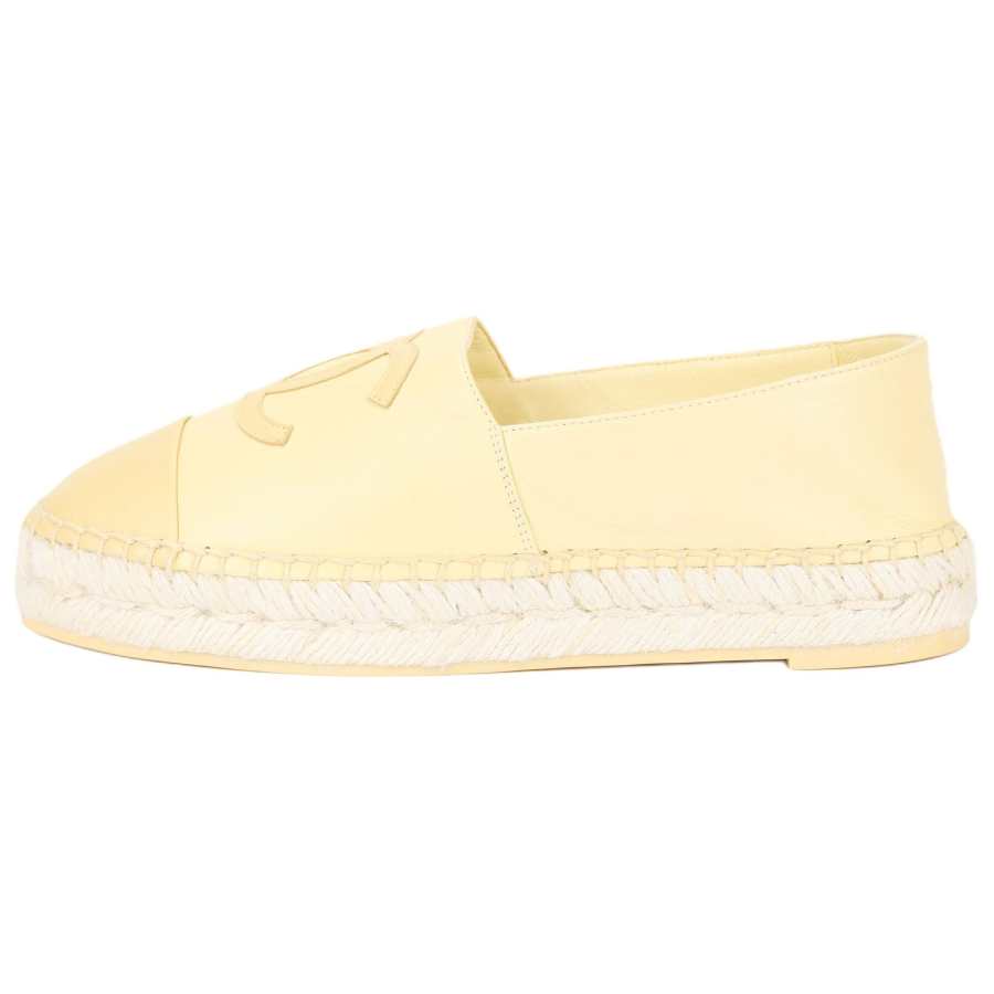 CHANEL 22P Espadrilles Women's Yellow