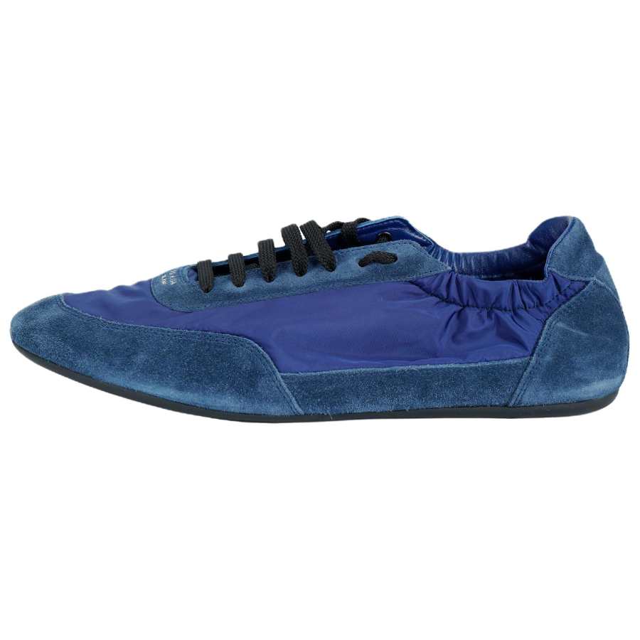 PRADA PRADA Re Nylon Collapse Casual Shoes Men's Dark Blue