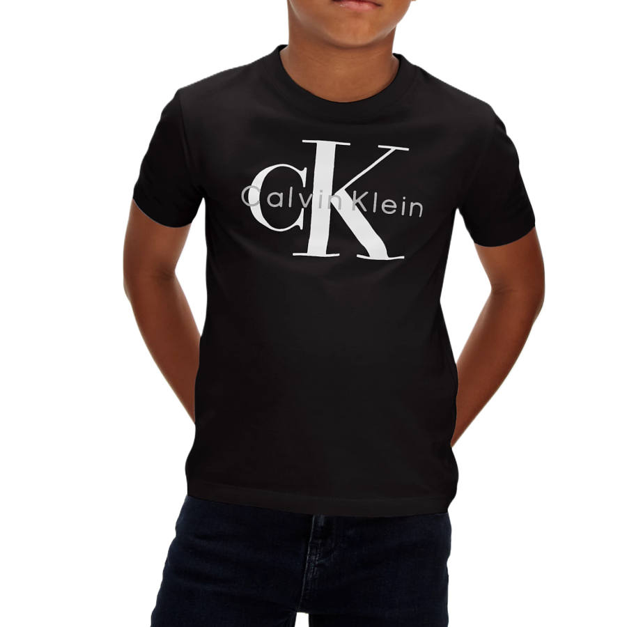 Calvin Klein Kids T Shirts Crew Neck Moderate