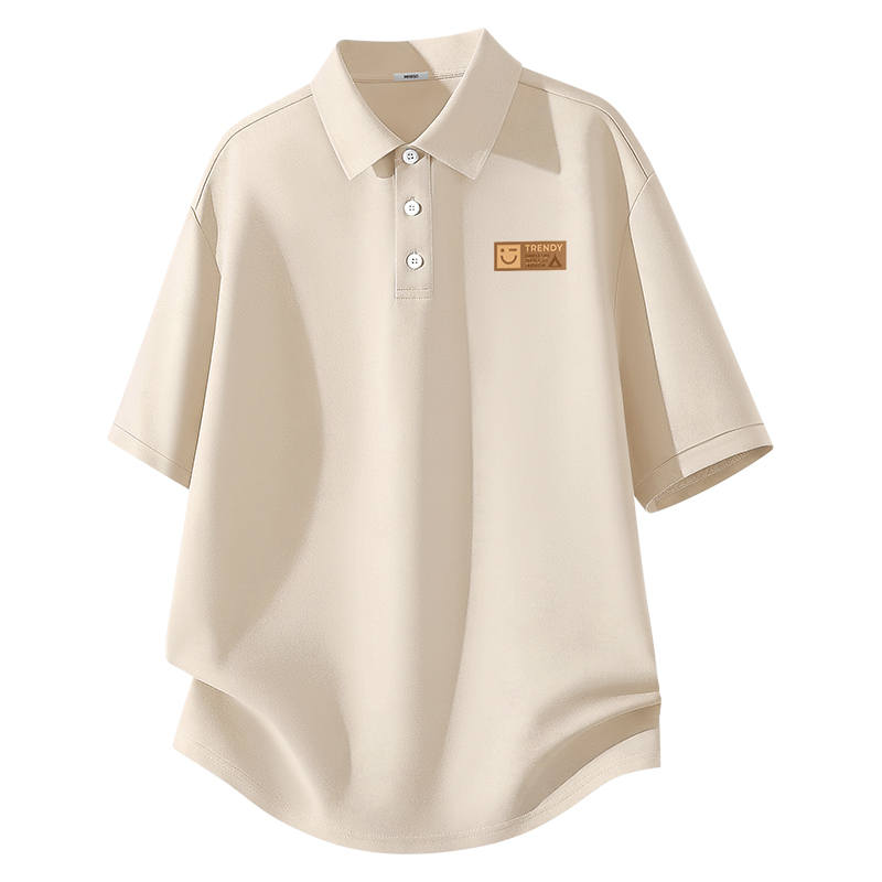 MINISO Polo Shirts Unisex Polo Collar Moderate Straight Fit