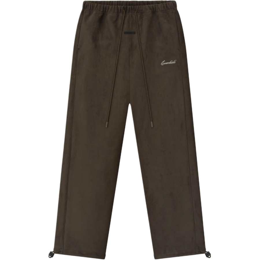 Fear Of God Essentials SS26 Suede Fleece Signature Relaxed Pant Knitted Sweatpants Unisex