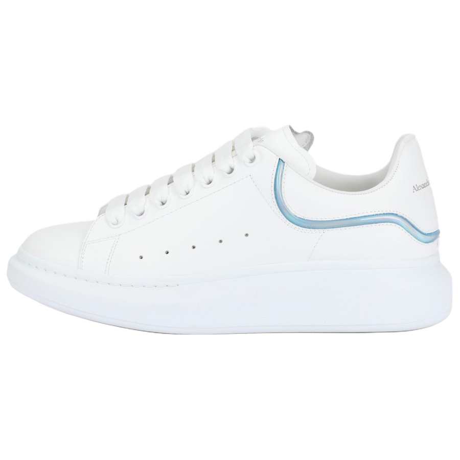 Alexander McQueen Oversized White Iridescent Stripe