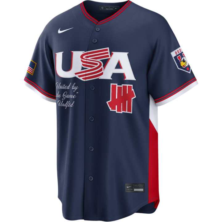 Nike Nike Usa Baseball 2026 World Baseball Classic Undefeated Men's Nike Stadium Jersey