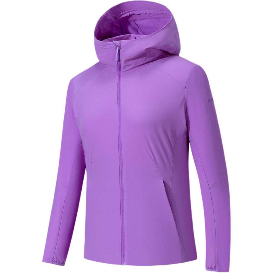 ANTA Jackets Women's Feather Sunset Purple Hooded Moderate Other