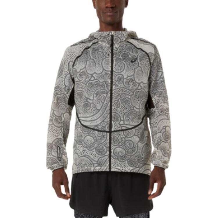 ASICS ASICS Jackets Men's Black Hooded Moderate Other
