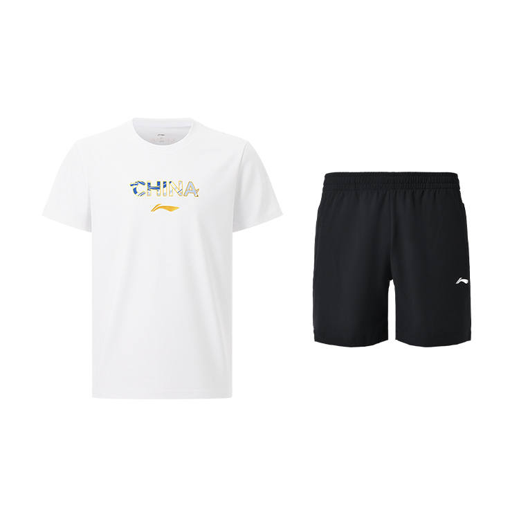 Li-Ning Li Ning Casual Sportswear Unisex White Black