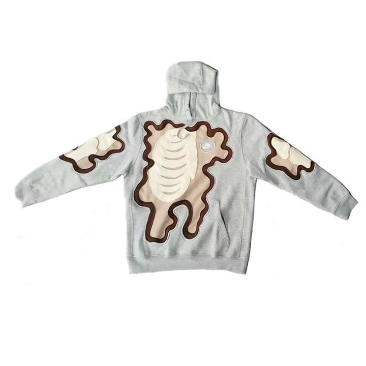Nike Nike Sportswear Hoodie Unisex Gray Brown