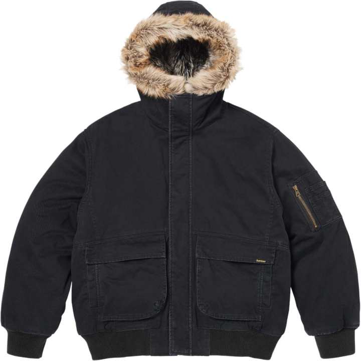 Supreme Supreme reversible faux-fur jacket