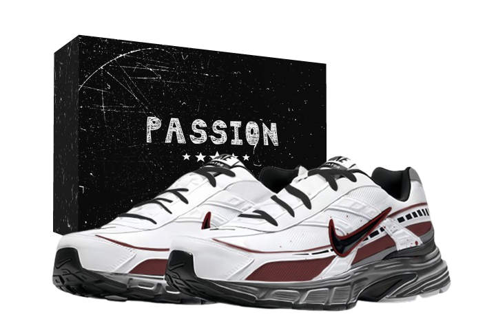 Nike Nike Initiator Cushioning Low top Running Shoes Men's White Black Red