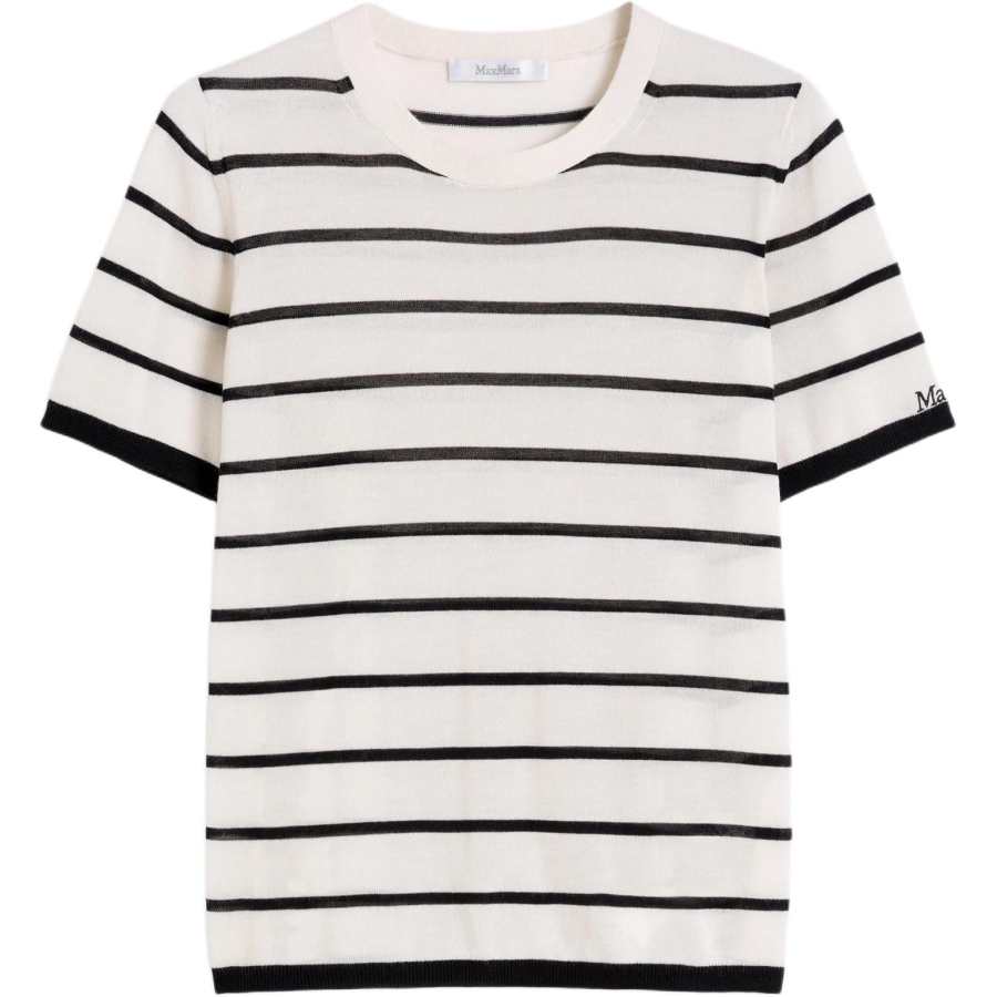 MaxMara Favetta Striped Knitted T-Shirt