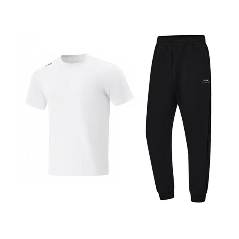 Li-Ning Li Ning Casual Sportswear Unisex White+Black