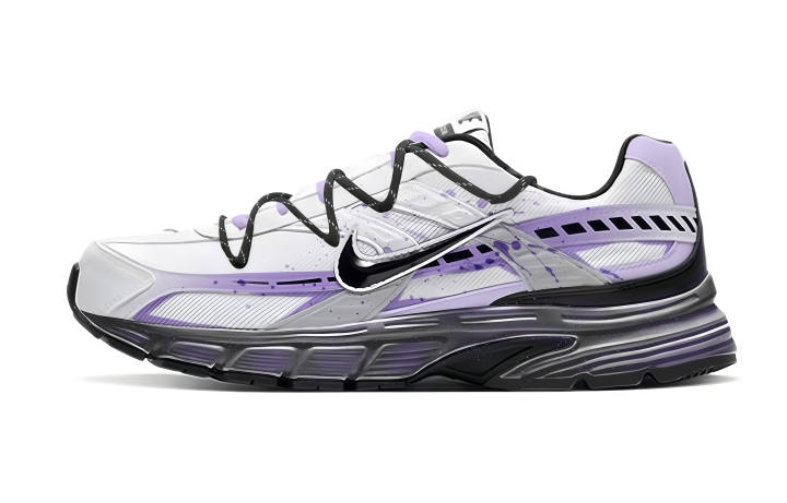 Nike Nike Initiator Cushioning Low top Running Shoes Men's White Black Purple