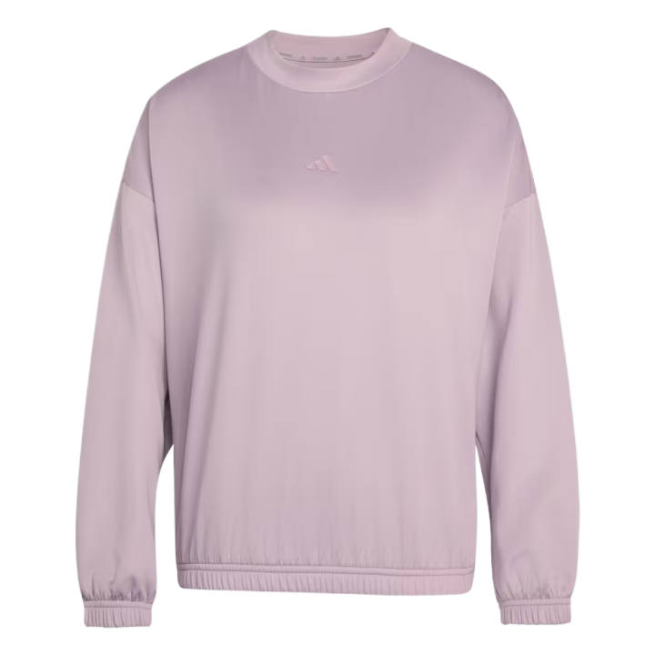 Adidas Adidas Yoga T Shirts Women's Used Fig Crew Neck Moderate