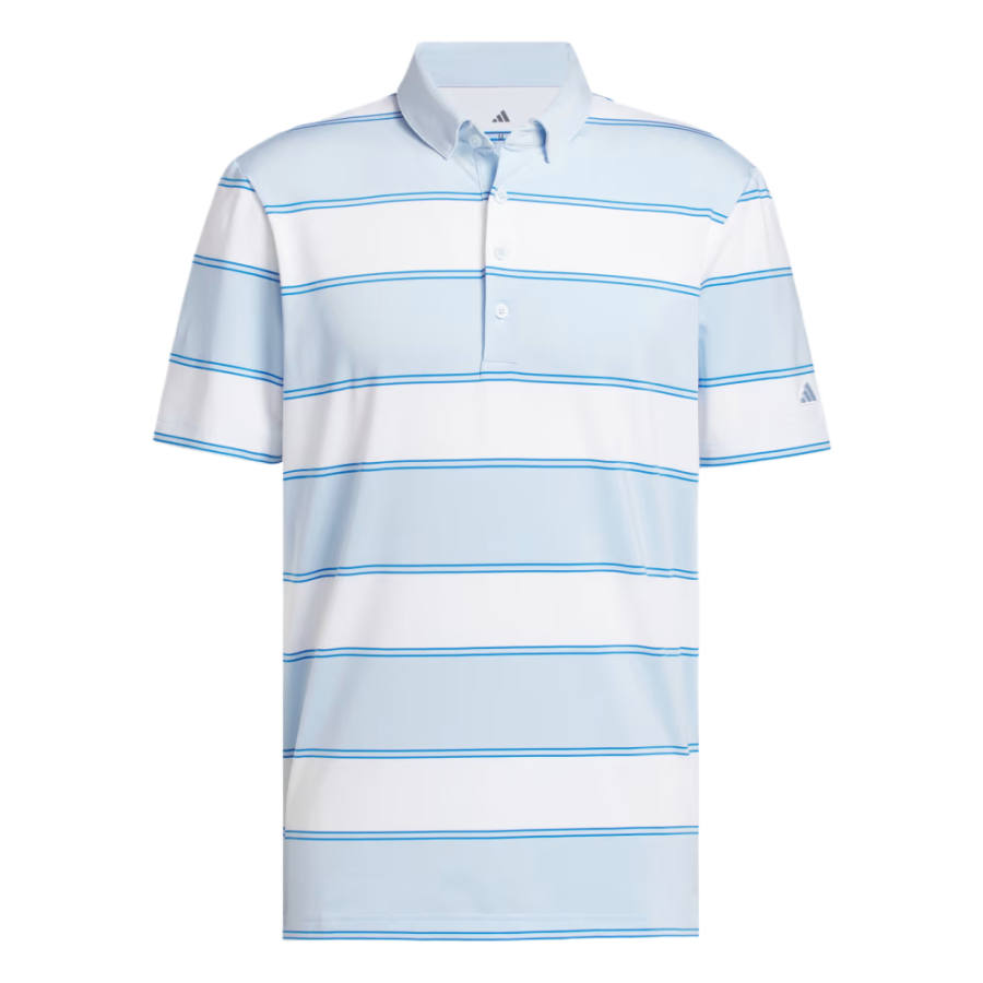 Adidas Adidas Golf Clothing Men's Crystal Sky Blue/White Moderate