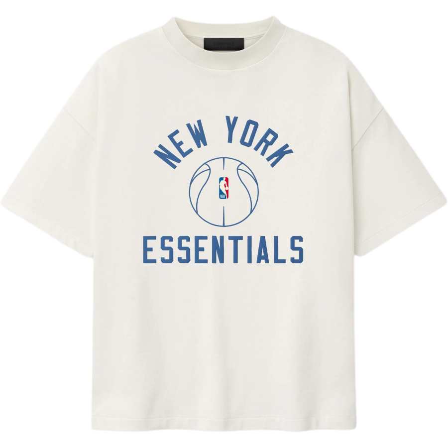 Fear Of God Essentials NBA SS26 Knicks X Barkley Hendricks 90s Tee T Shirt Unisex