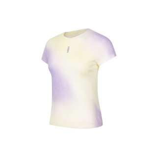 HOKA ONE ONE T Shirts Women's Light Yellow Crew Neck Moderate Other