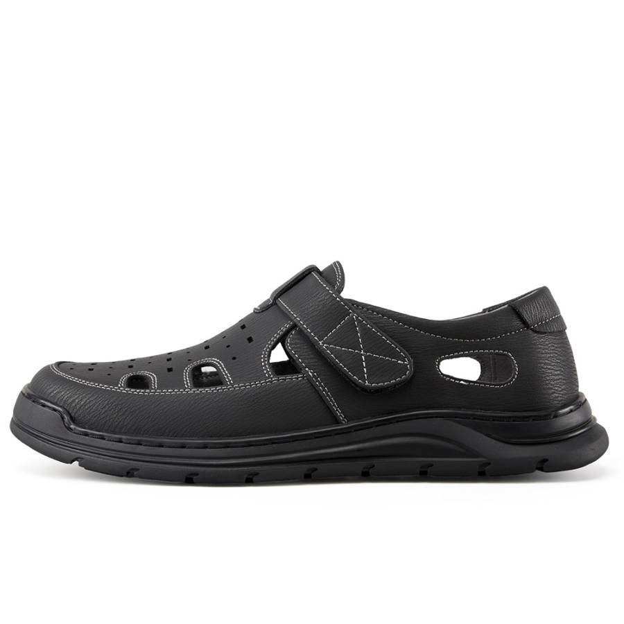 YEARCON YEARCON Slip Resistant Closed Toe Slippers Men's