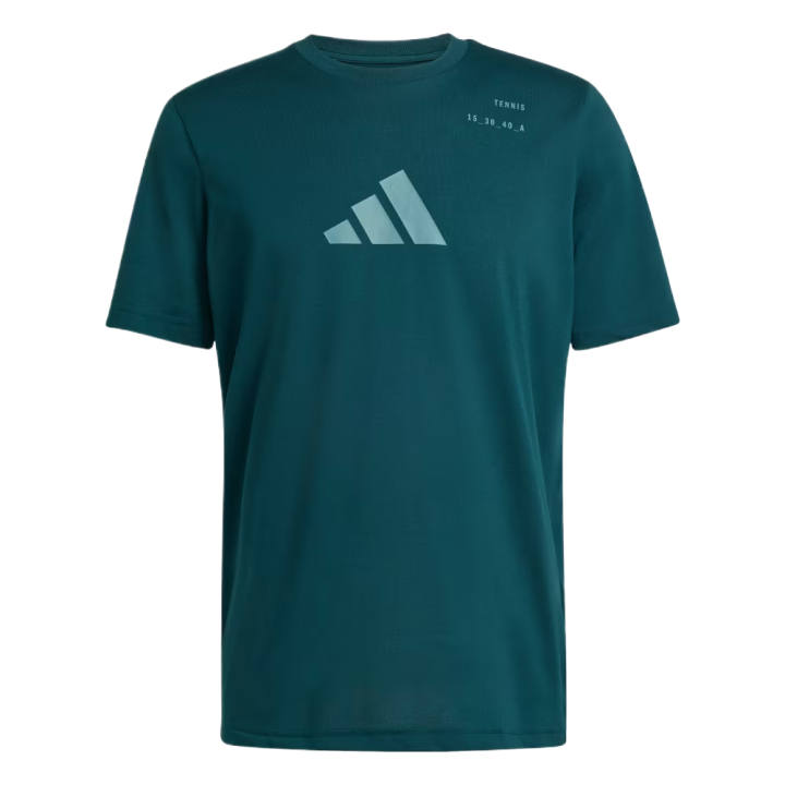Adidas Adidas Tennis T Shirts Men's Aurora Ivy Crew Neck