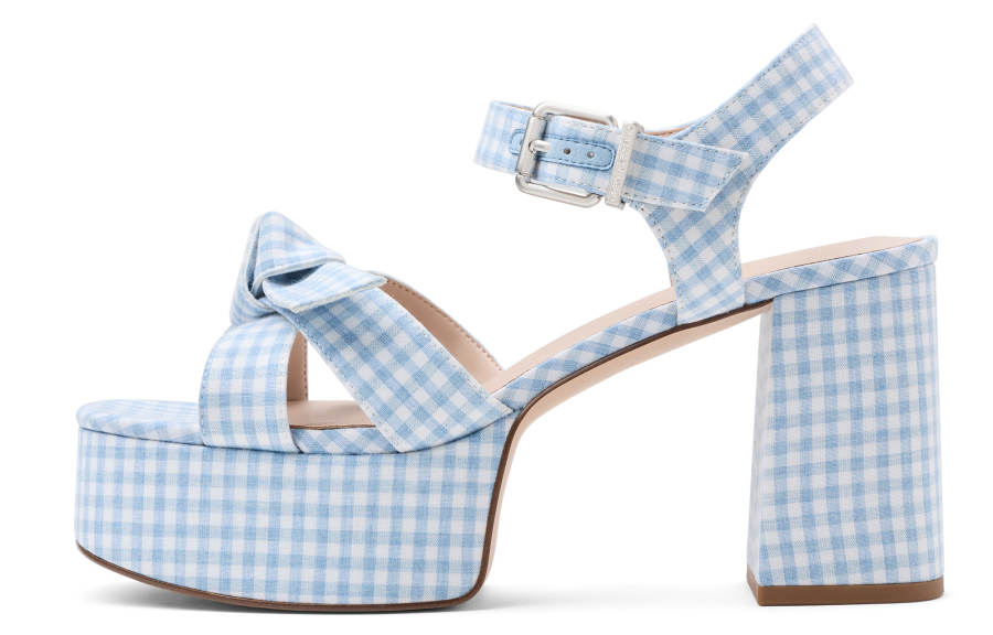 CHARLES&KEITH Small Ck Fabric High Heels 9.5cm Women's