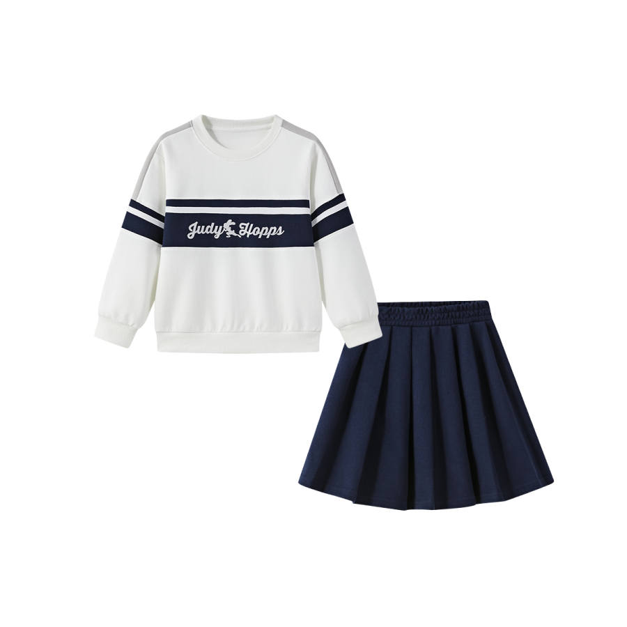 Disney Kids Two Piece Skirt Sets Crew Neck Moderate Short