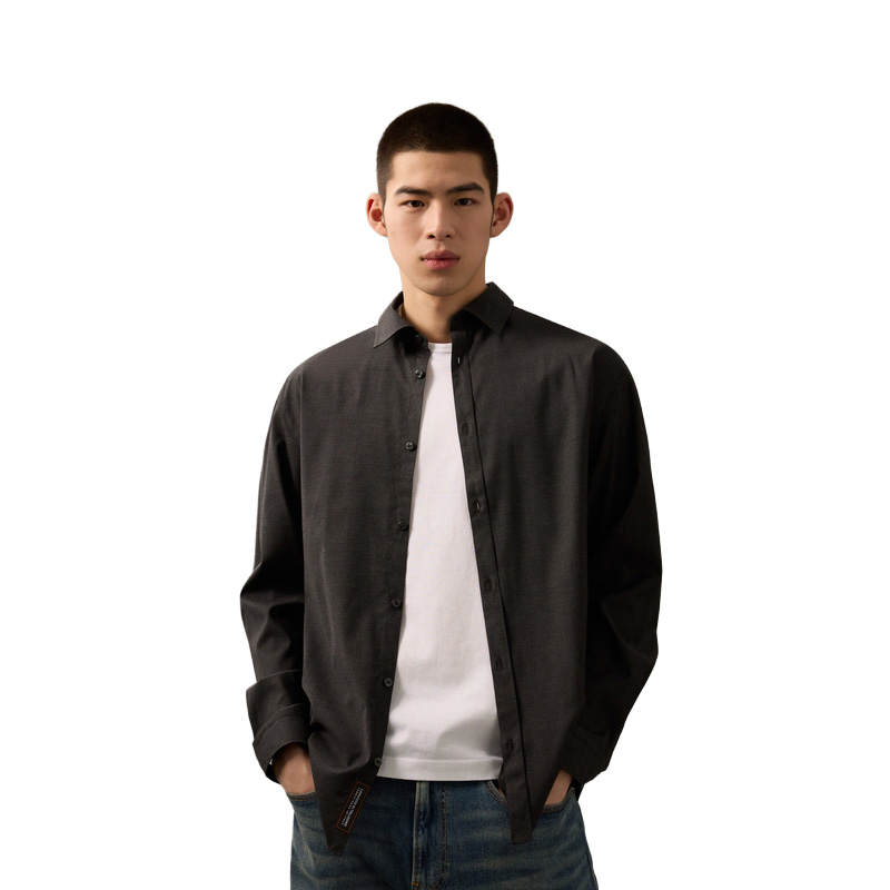 Calvin Klein SS25 Shirts Men's Lapel Moderate