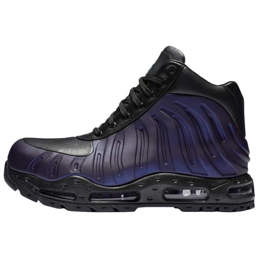 Nike Nike Air Max Foamdome Casual Shoes Men's Black Purple