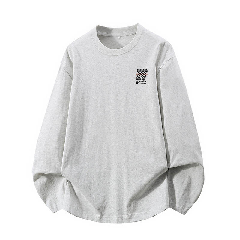 Tonlion T Shirts Unisex Crew Neck Moderate Straight Fit