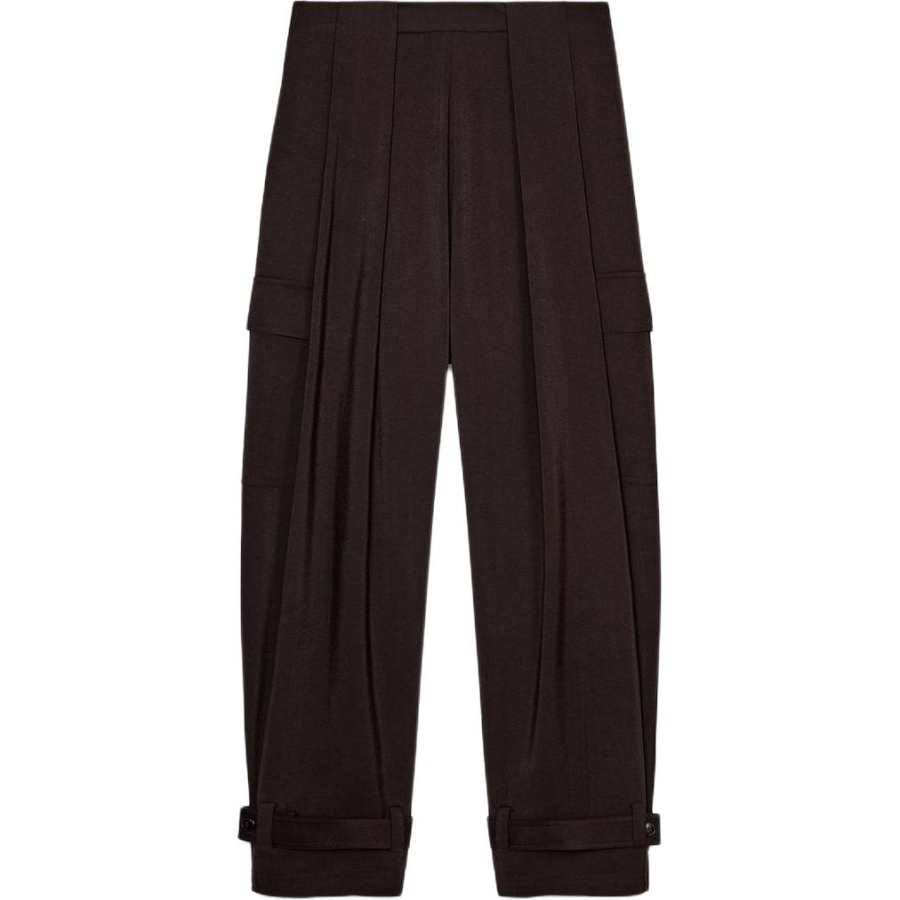 ZARA Cargo Pants Women's Black Moderate Cargo Pants
