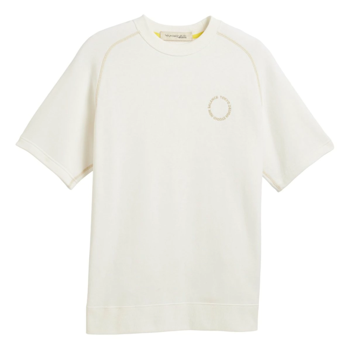 New Balance New Balance T Shirts Unisex White Crew Neck Moderate Straight Fit