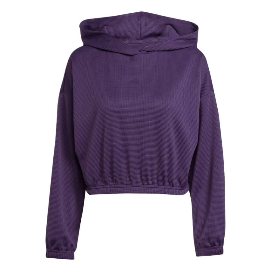 Adidas Adidas Sweatshirts Women's Aurora Plum Hooded Moderate