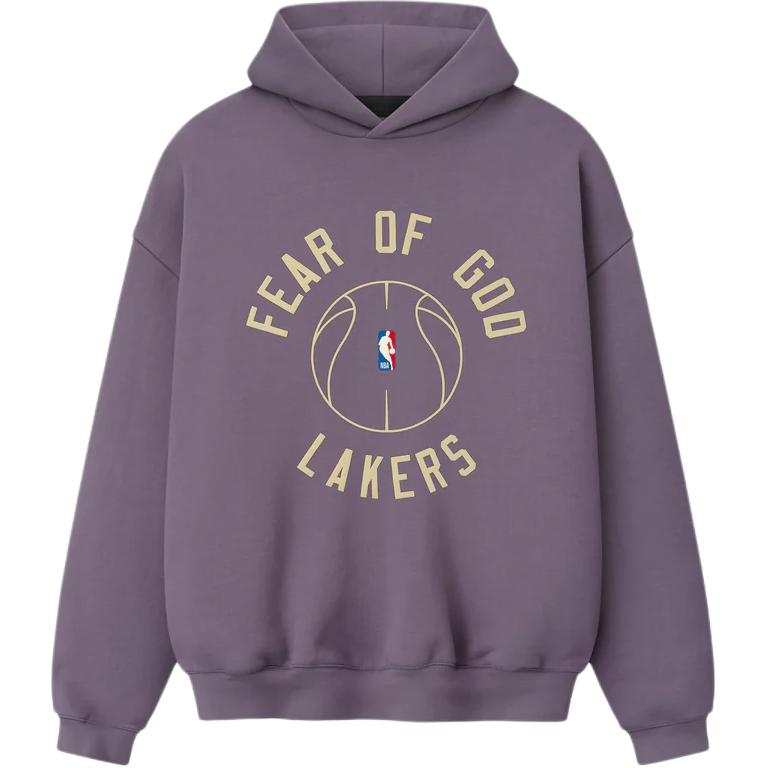 Fear Of God Essentials NBA SS26 Lakers X Barkley Hendricks 90s Hoodie Sweatshirt Women's