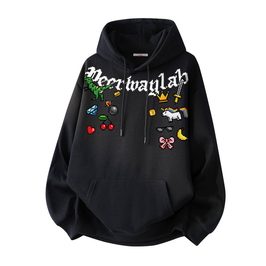 DEERWAY DEERWAY Sweatshirts Unisex Hooded Moderate Regular