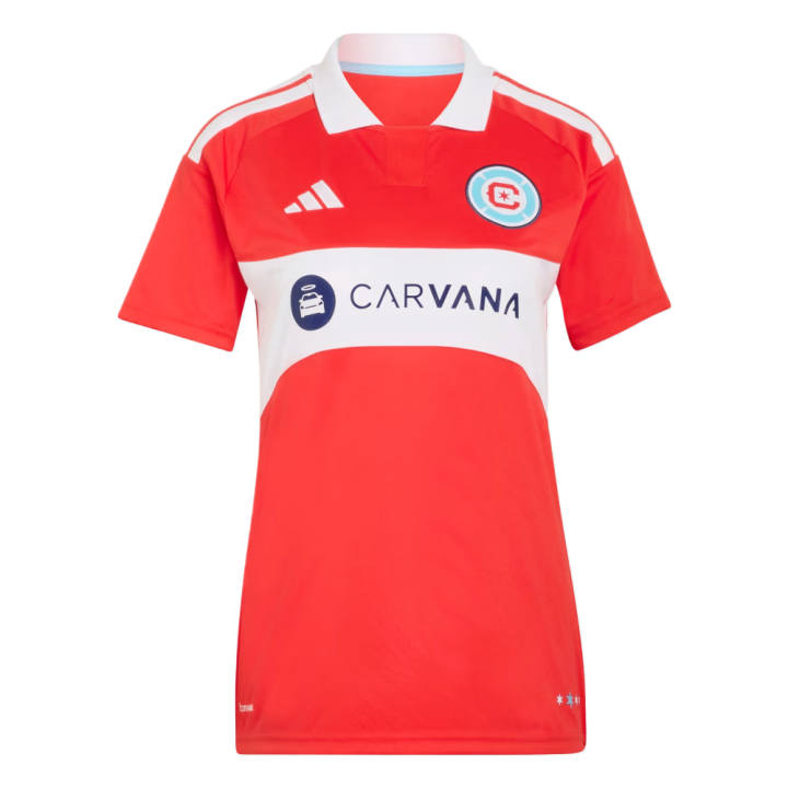 Adidas Adidas Soccer Jerseys Women's Vibrant Red Polo Collar