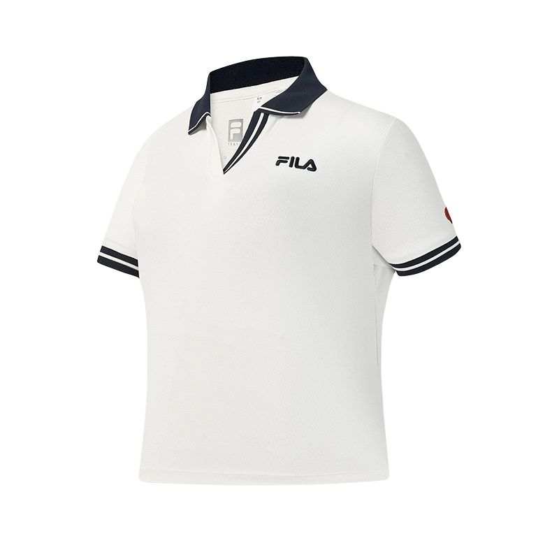 FILA Tennis Polo Shirts Women's All Over Print ZA Moderate