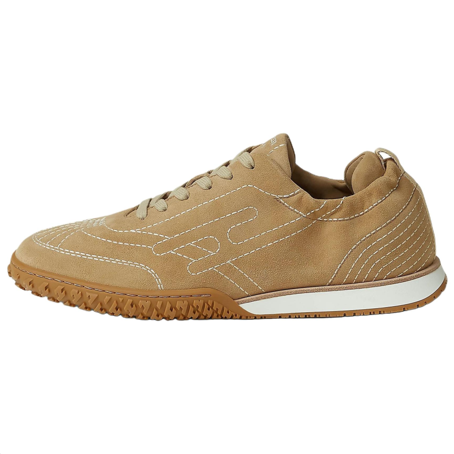 HERMES Jet Low top Casual Shoes Men's Marble Beige