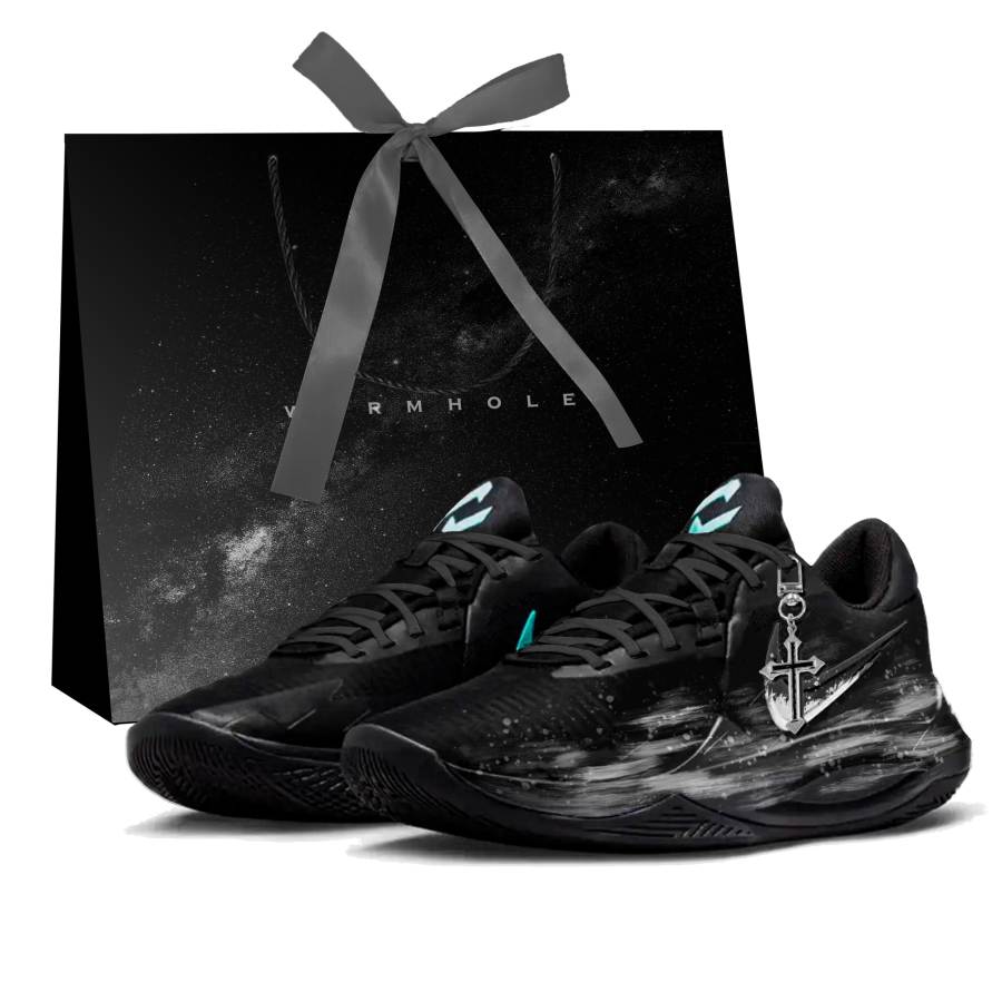 Nike Nike Precision 6 Night Sky Shooting Stars Fabric Cushioning Abrasion Resistant Slip Resistant Low top Rubber