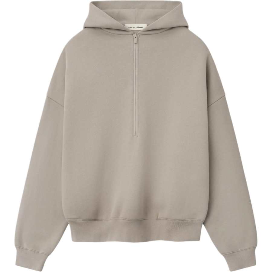 Fear Of God Essentials SS26 Property Lounge Half Zip Hoodie Sweatshirt Unisex