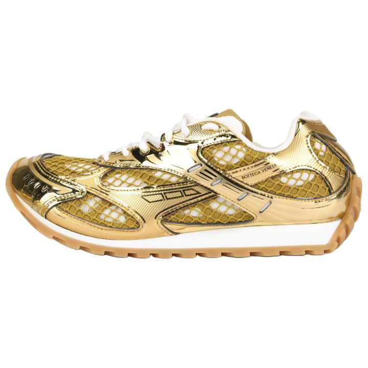 Bottega Veneta Bottega Veneta Orbit Low top Casual Shoes Men's Gold