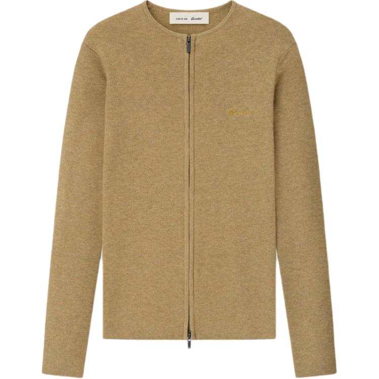 Fear Of God Essentials SS26 Women'ss Signature Rib Knit Fitted Long Sleeve Zip Up Knitwear Women's