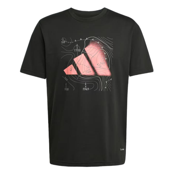 Adidas Adidas T Shirts Men's Black Crew Neck Moderate