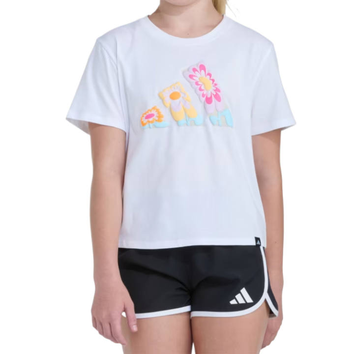 Adidas Adidas Kids T Shirts Crew Neck Moderate